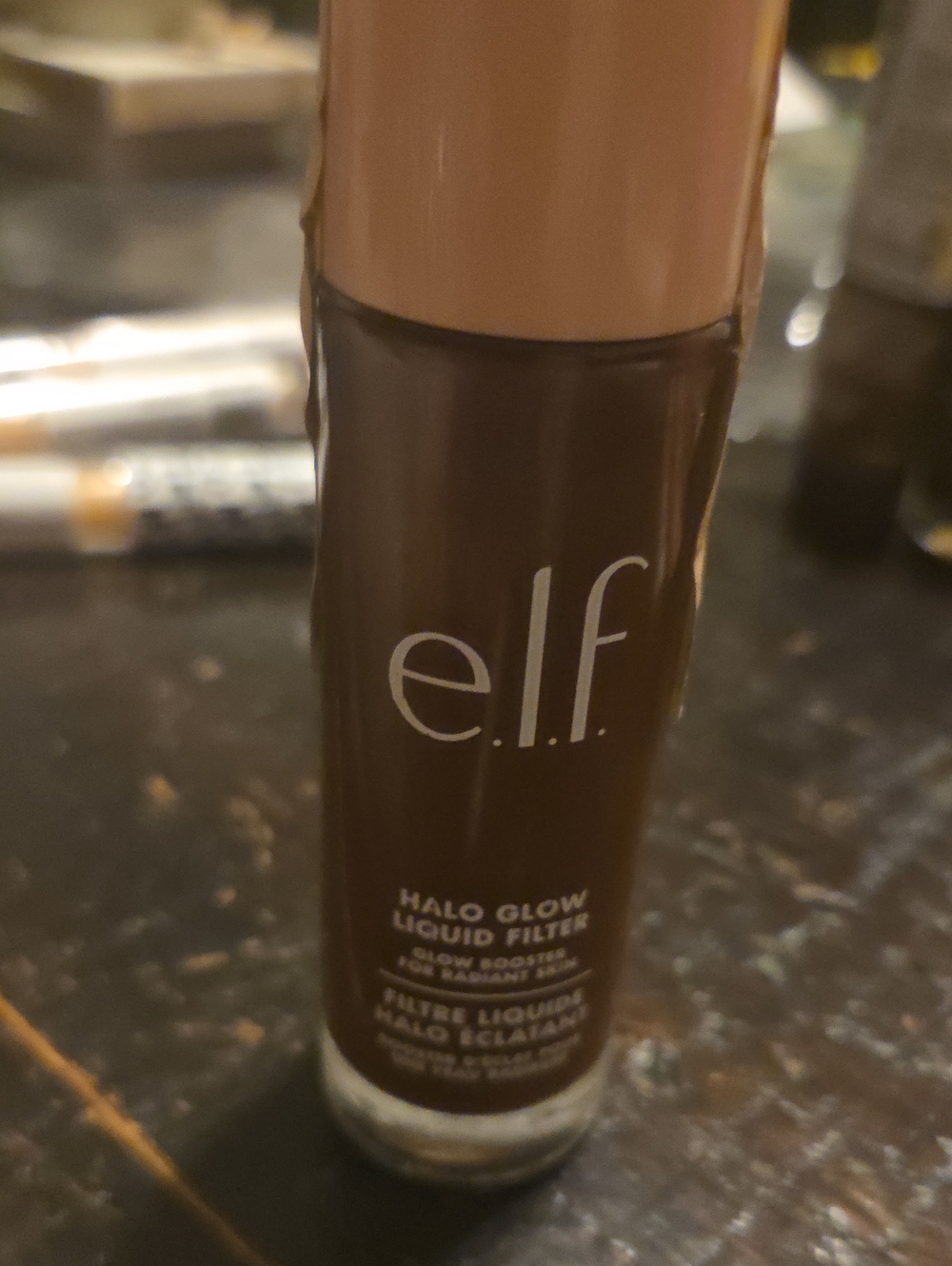 e.l.f. Halo Glow Liquid Filter - New Sealed Glow Booster N RICH RICHE